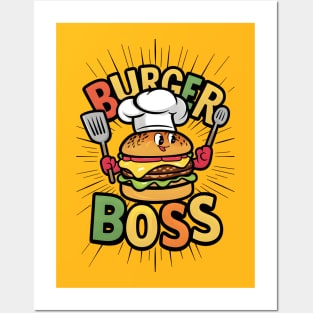 Burger Boss Posters and Art